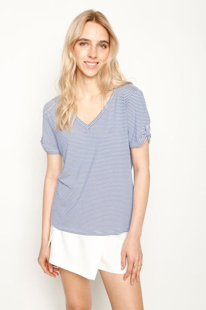 Polera Natalia Azul Eclipse