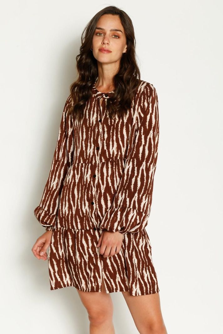 Vestido Amanda Café Eclipse