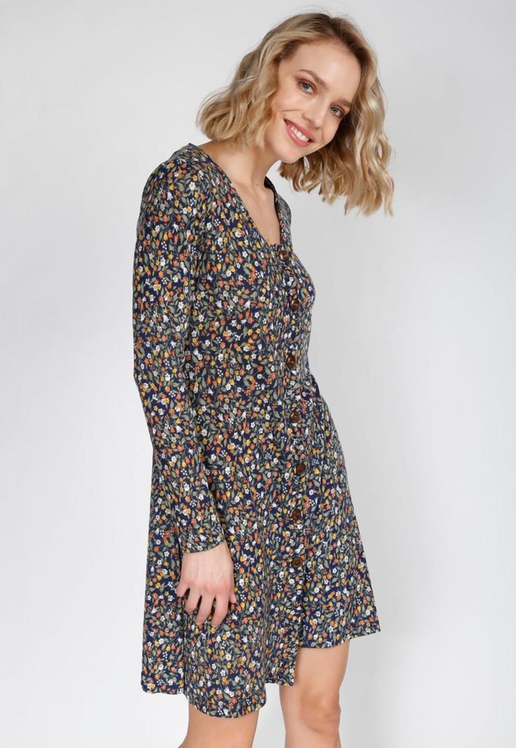 Vestido Debbie Azul Eclipse