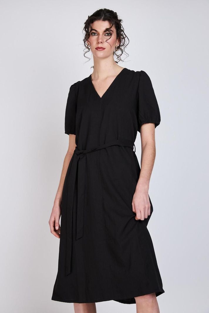 Vestido Largo Tere Negro Negro Woman by Eclipse-0
