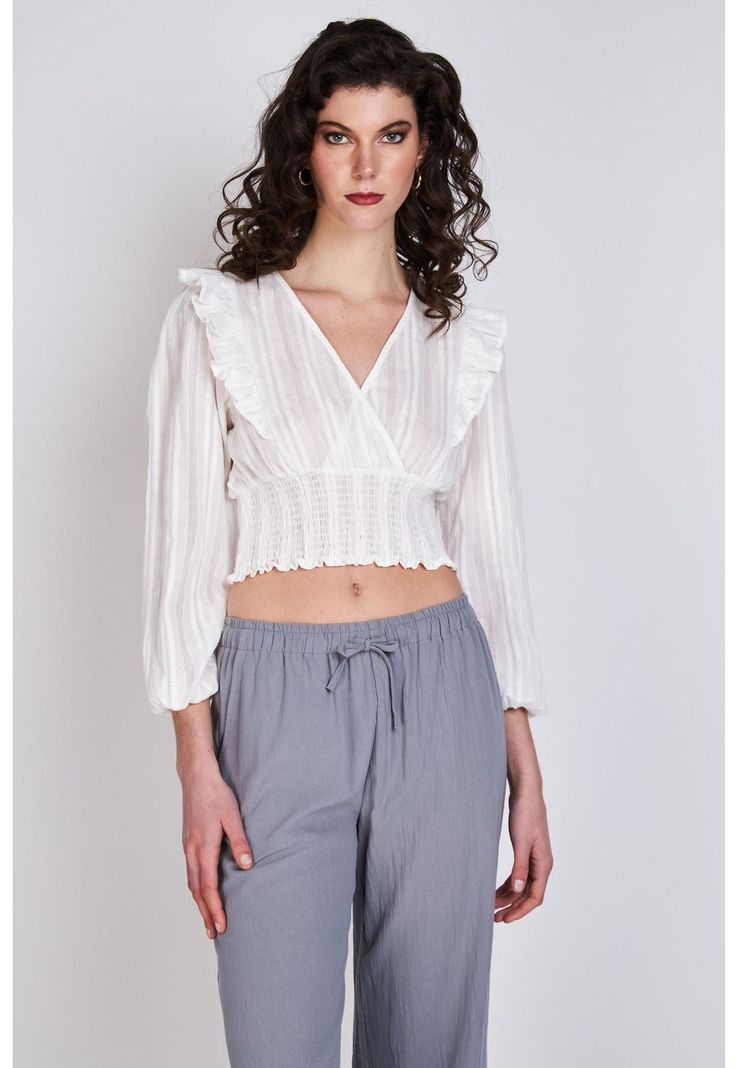 Blusa Vuelos Eloise Blanco Eclipse-0
