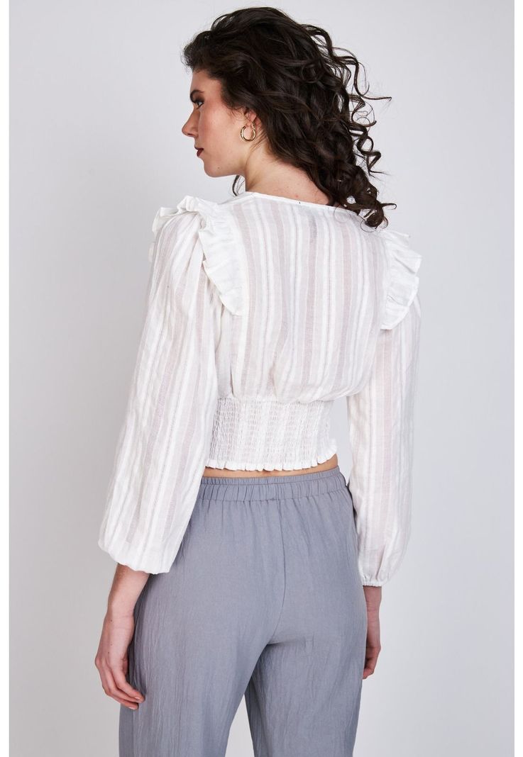 Blusa Vuelos Eloise Blanco Eclipse-3