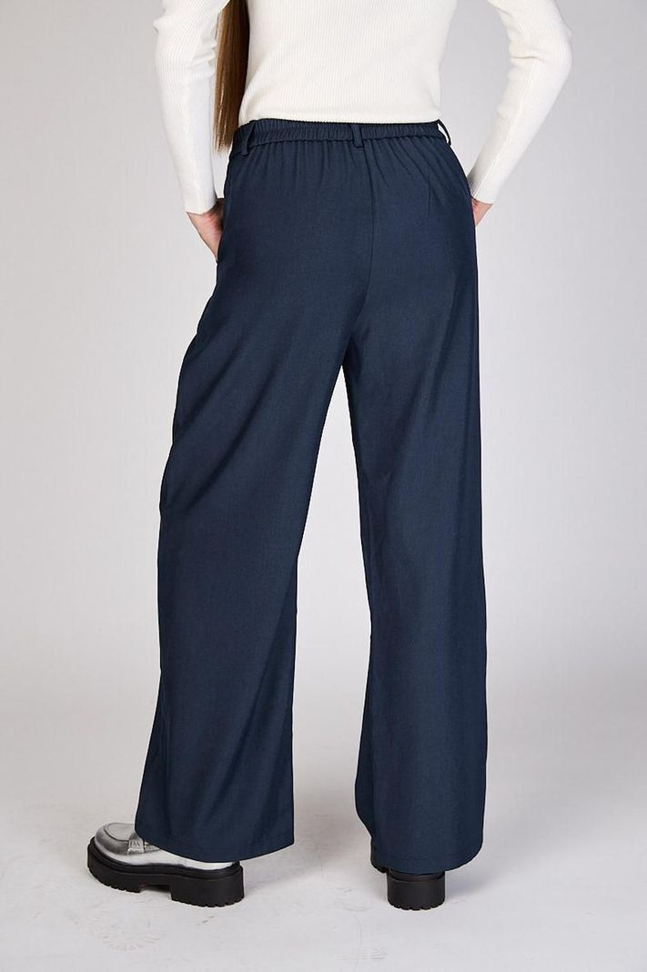Pantalón Ancho con Pinzas Elena Eclipse-1