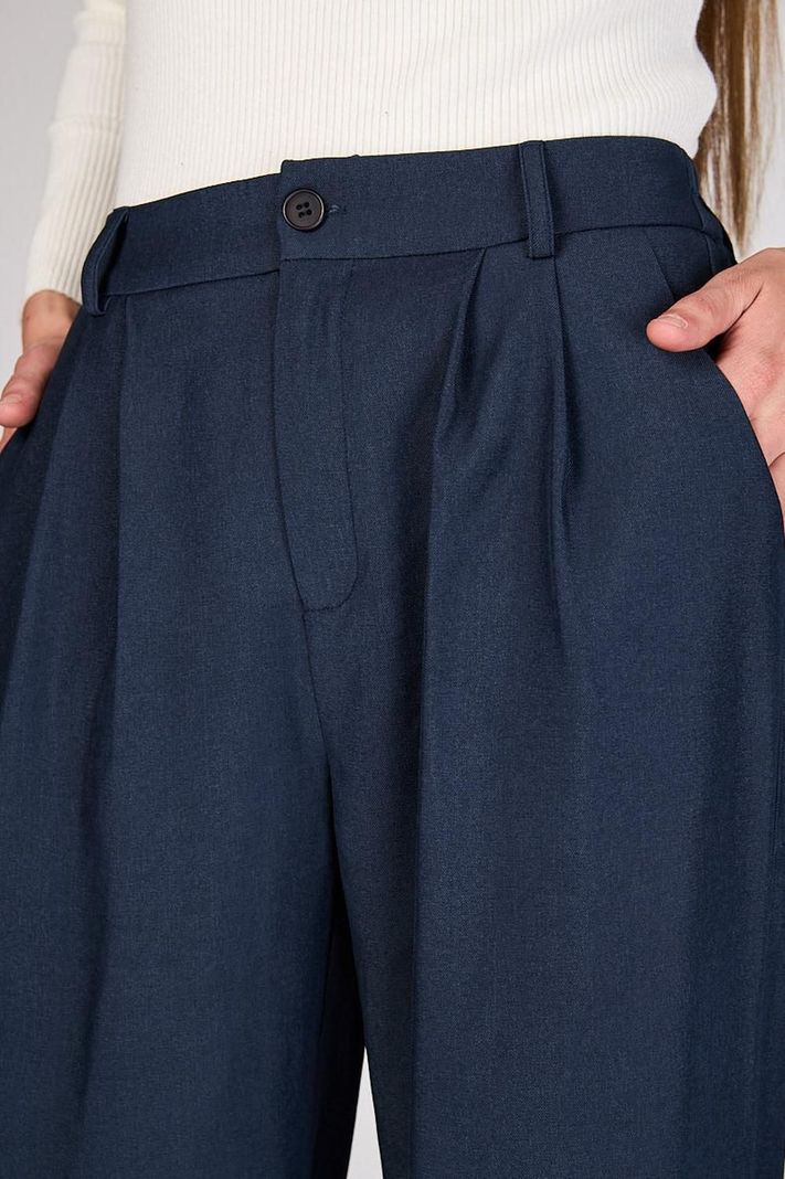 Pantalón Ancho con Pinzas Elena Eclipse-2