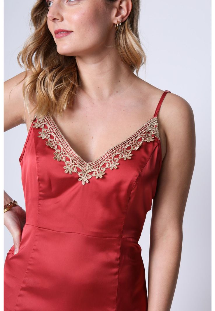 Vestido Mina Terracota Eclipse-1