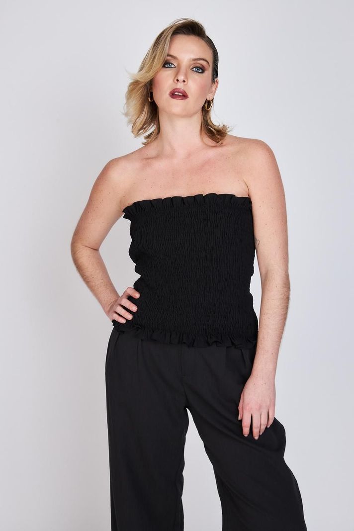 Peto Recogido Strapless Kai Negro ATR by Eclipse-0