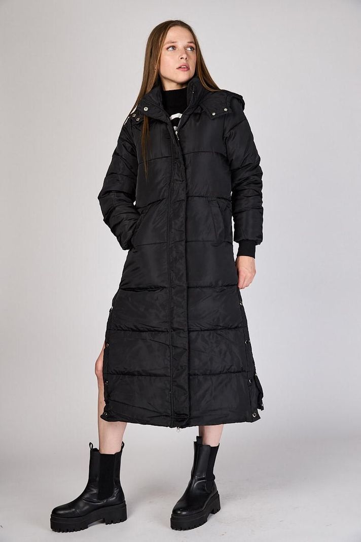 Parka Larga Acolchada Andrea Eclipse-0