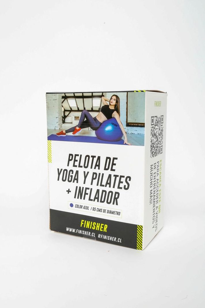 Pelota de yoga + inflador Finisher-1