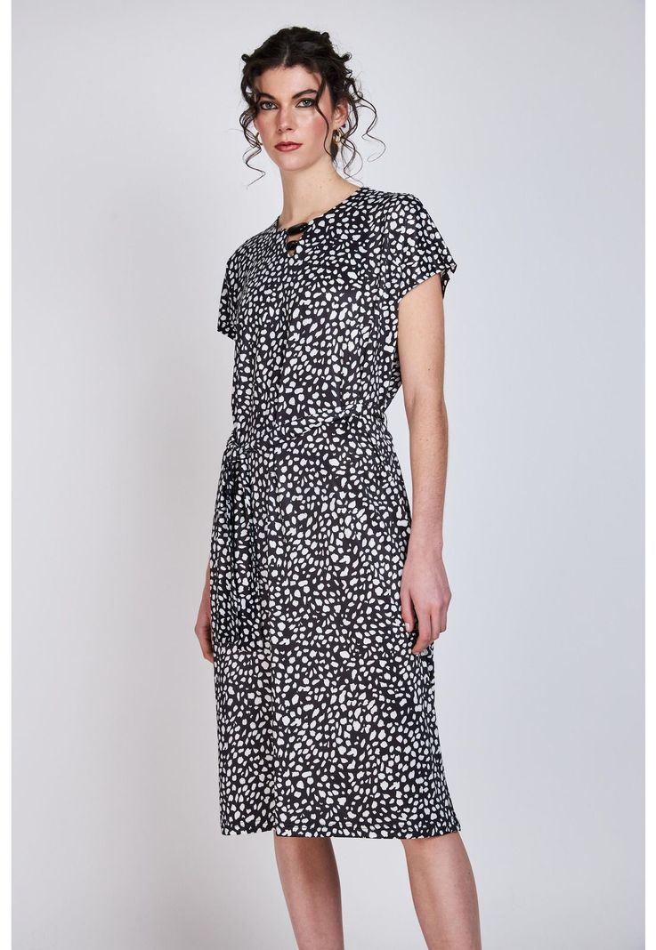 Vestido Holgado Claudia Negro Woman by Eclipse-0