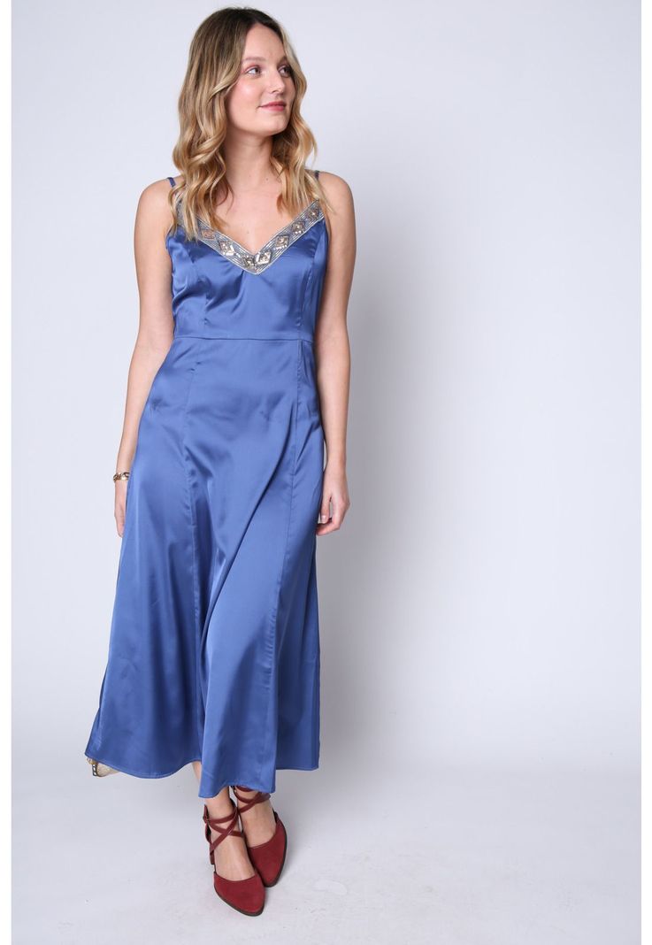 Vestido Mina Azul Eclipse-0