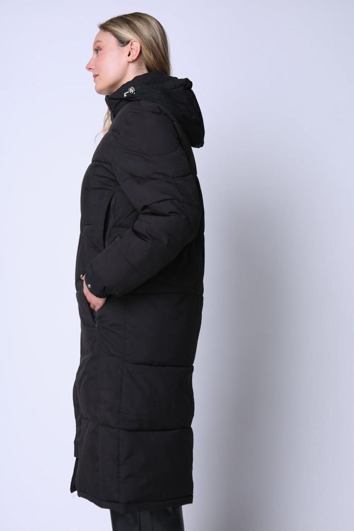 Parka Larga Andrea Negro Eclipse