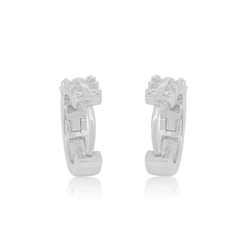 Aros de Plata Esterlina 925 Argollas 10mm-2