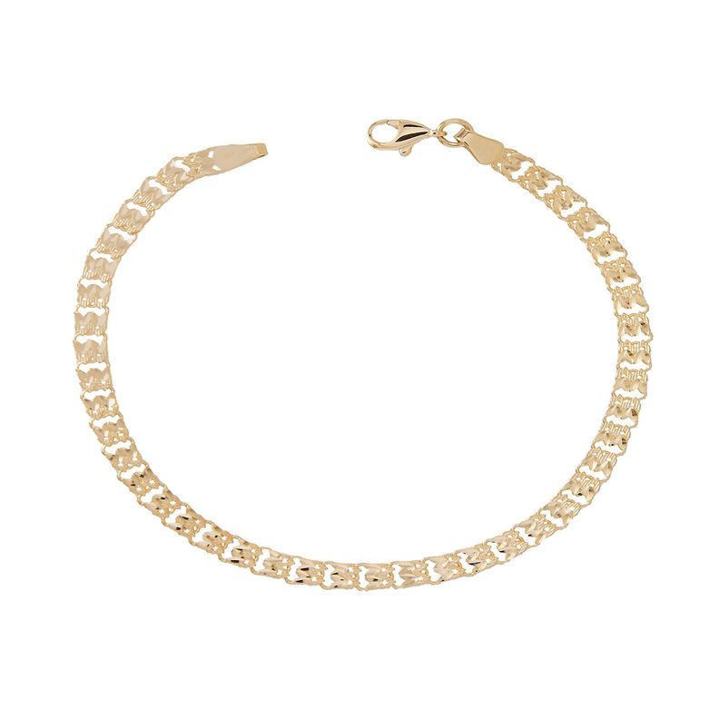 Pulsera de Oro 18kt Corazones Unidos-2
