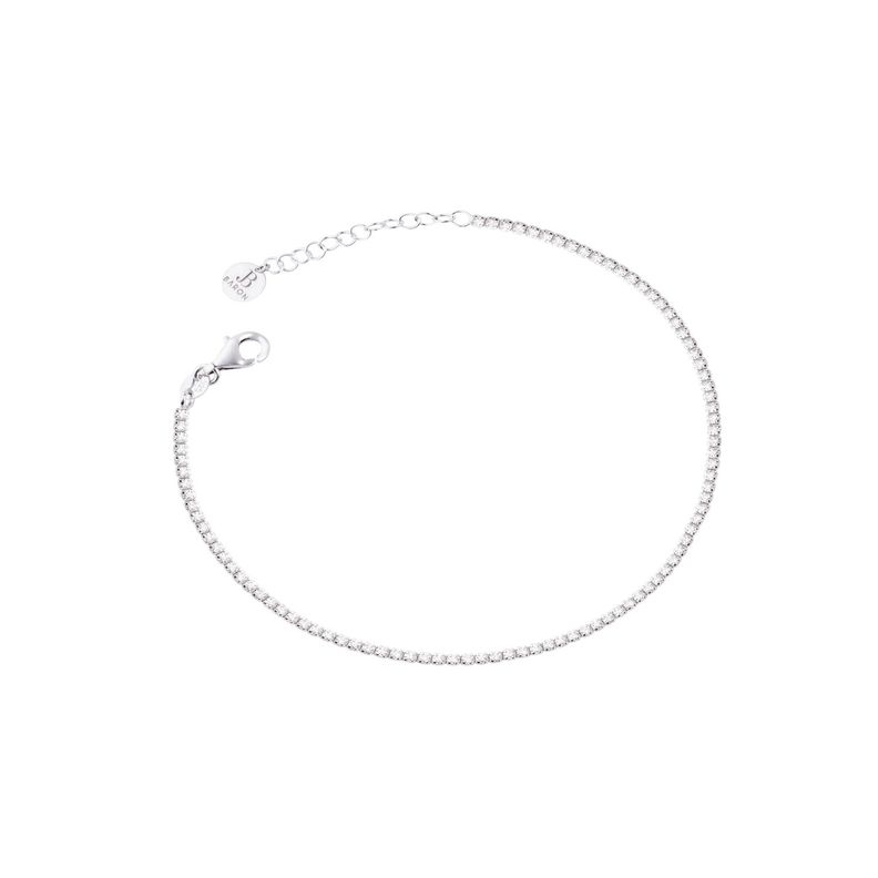 Pulsera de Plata Esterlina 925 Danza de Circonitas-2