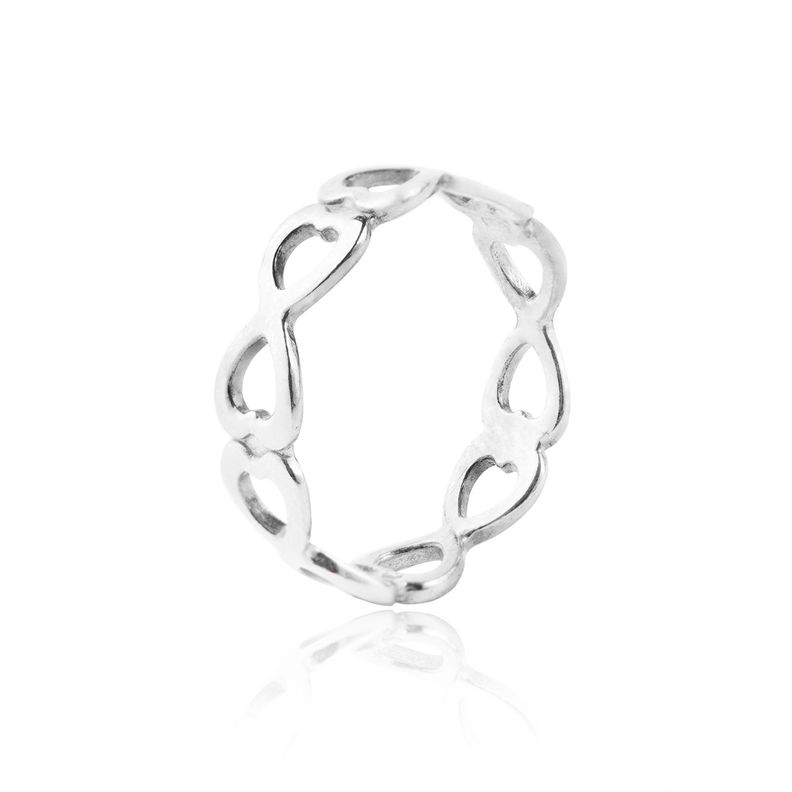 Anillo de Plata Esterlina 925 Antifaz-0