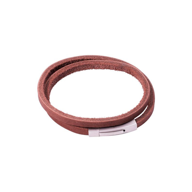 Pulsera de cuero Seth Route-0
