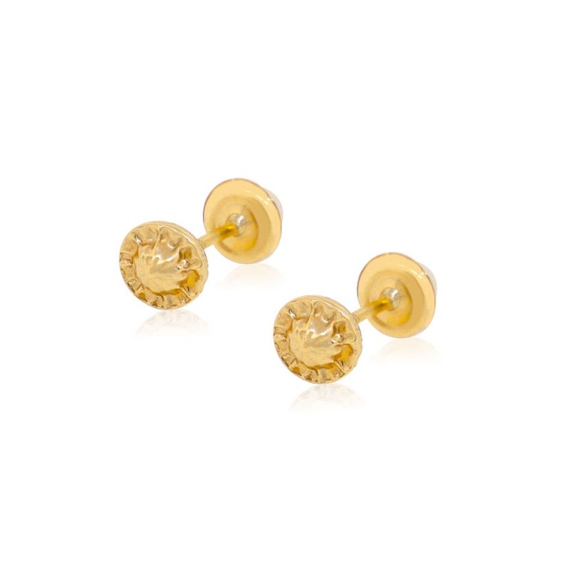 Aros de Oro 18kt Perlas Cultivadas de 3.0mm-2