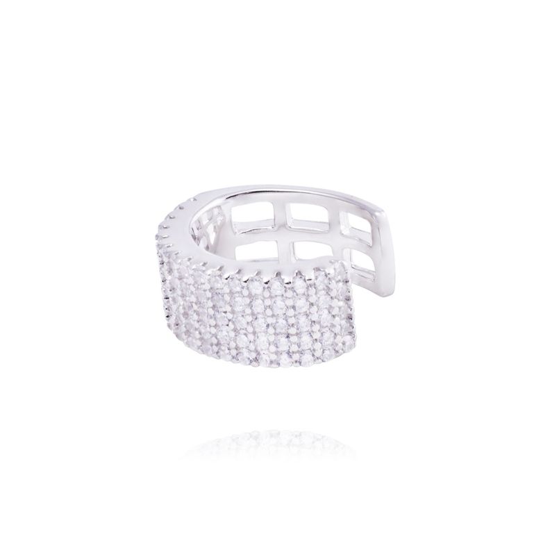 Piercing de Plata Esterlina 925 Earcuff circones-0