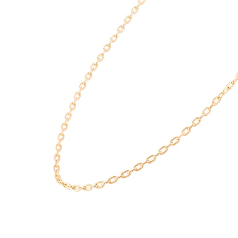 Cadena de Oro 18kt Limada Estilizada-1