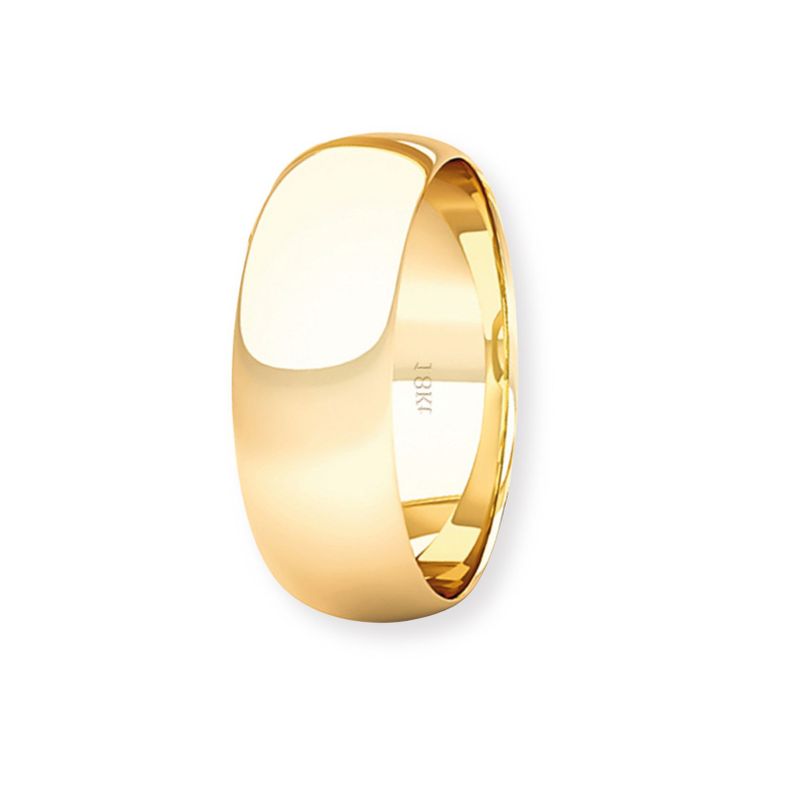 Argolla Matrimonio de Oro Amarillo 18kt Inglés Argos de 5,0mm-0
