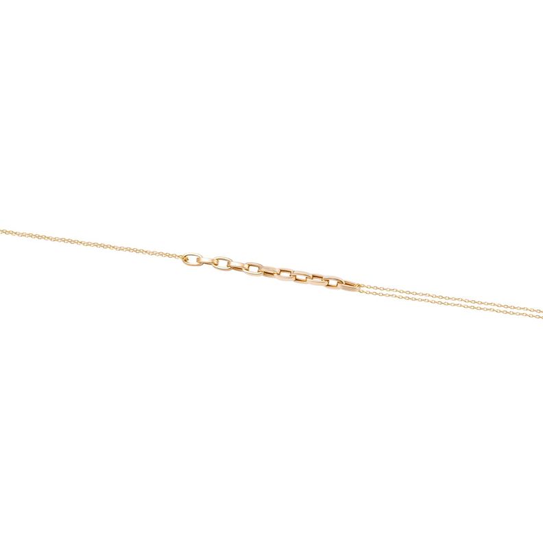 Pulsera de Oro 18kt Encadenada-1