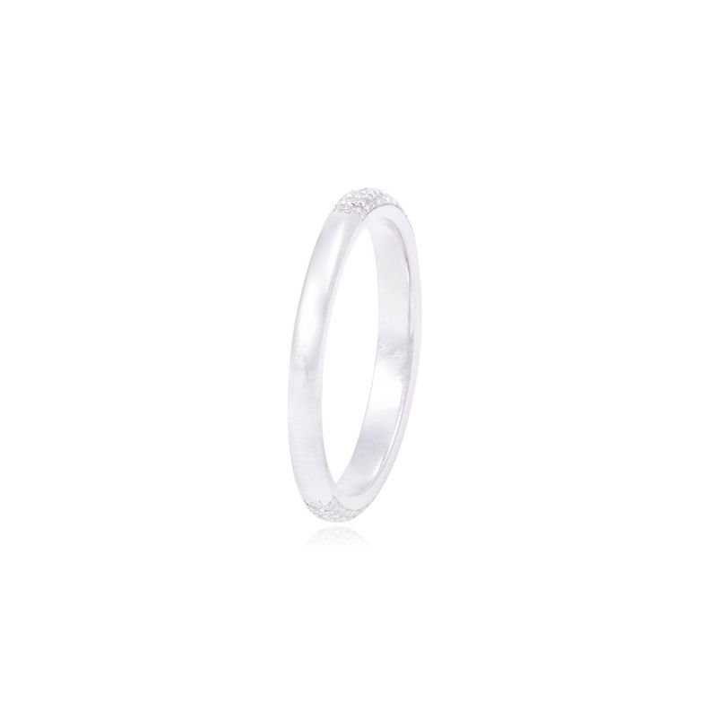 Anillo de Oro Blanco 18kt Bold con Diamantes 40Pts-2