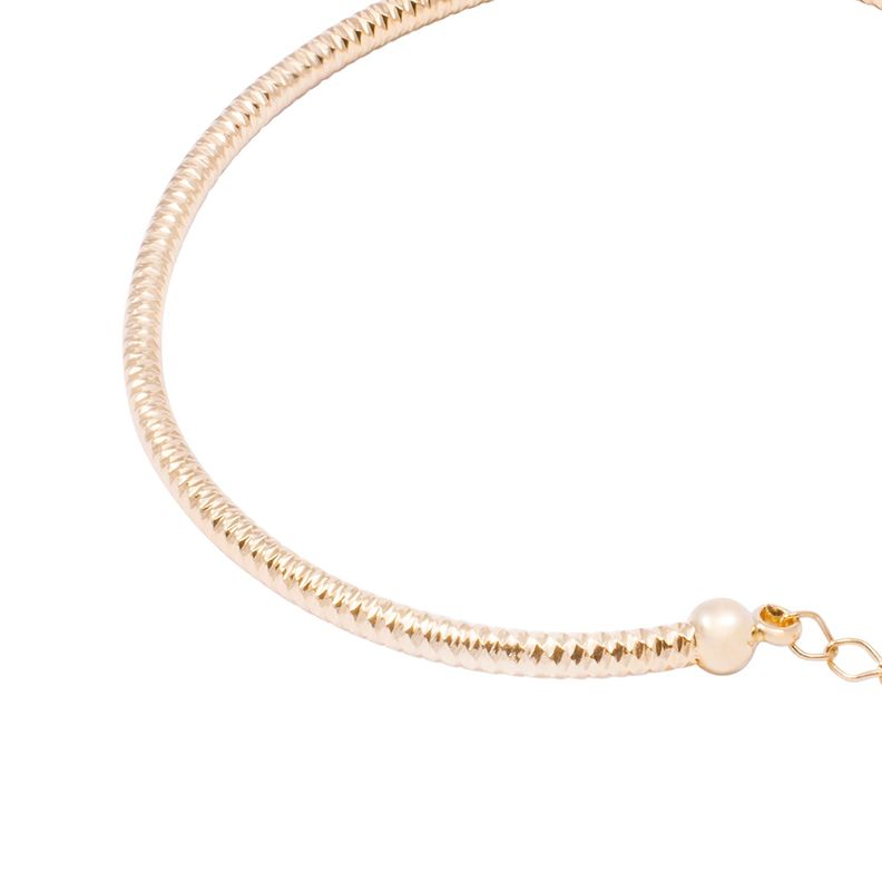 Pulsera Oro Amarillo 18kt Esclava Serpiente-1