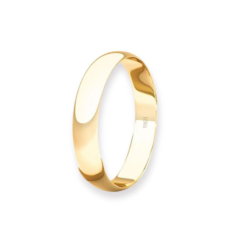 Argolla Matrimonio de Oro Amarillo 18kt Inglés Bari de 3,0mm-0