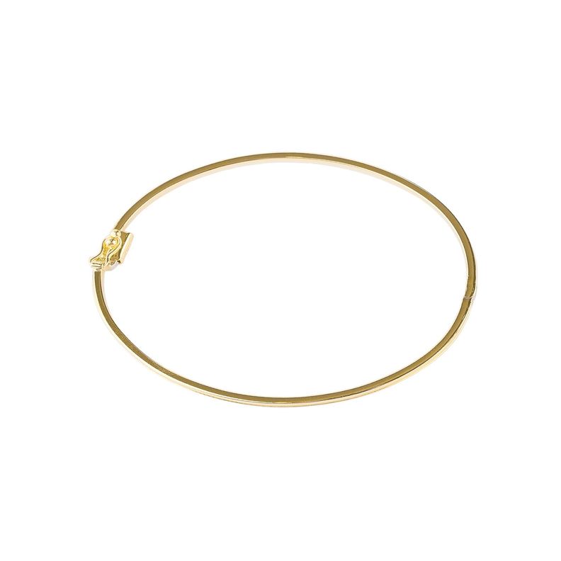 Pulsera de Oro 18kt Esclava Cerrada-0