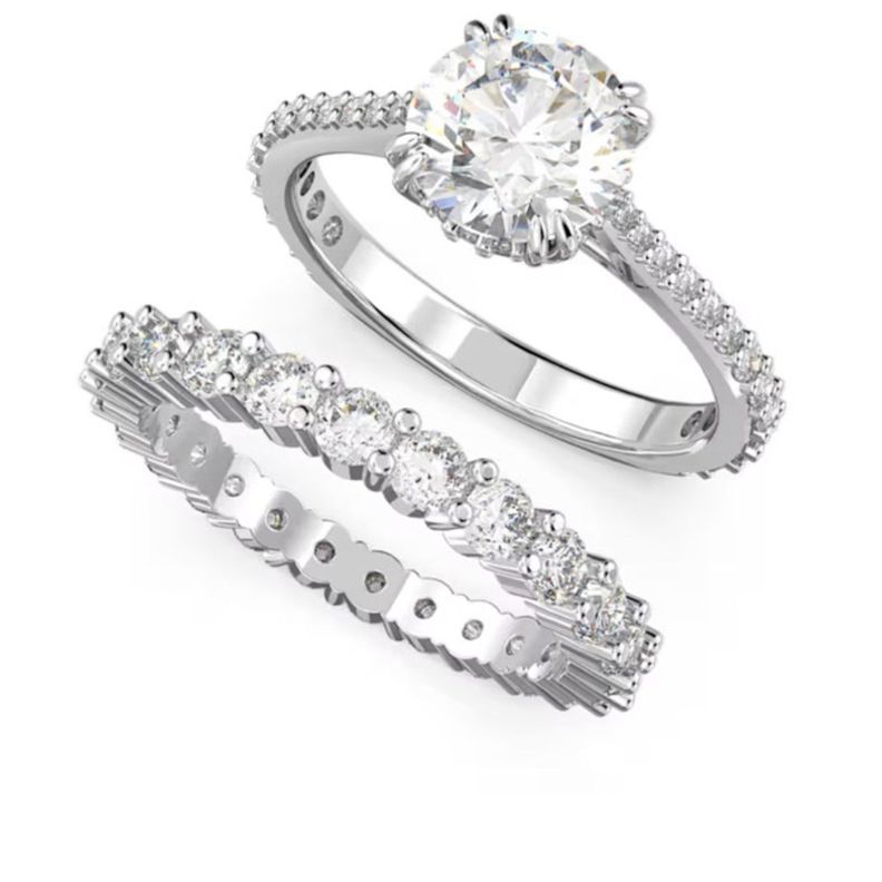Anillo Swarovski Stilla Set Blanco-0