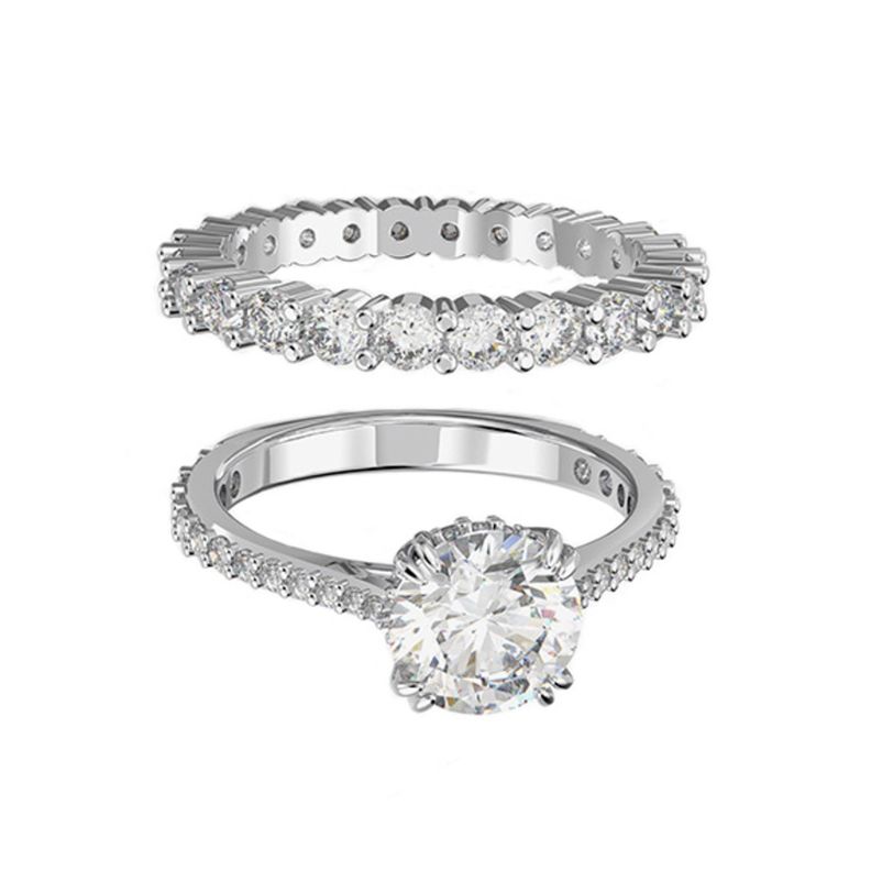 Anillo Swarovski Stilla Set Blanco-1