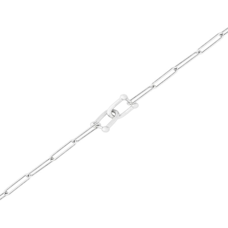 Pulsera de Plata Esterlina 925 Cadenas Eslabones-1
