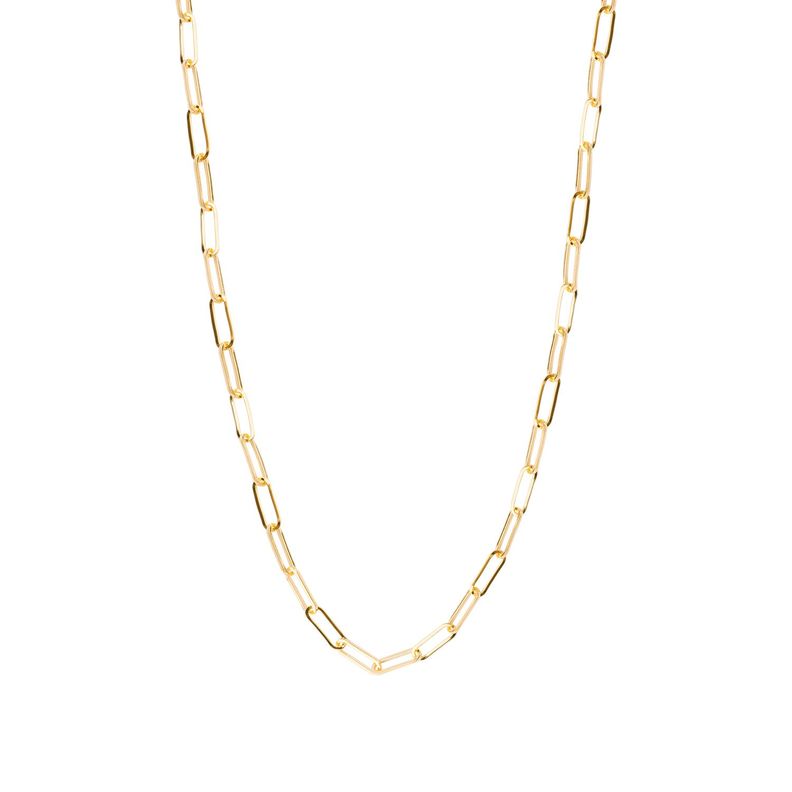 Collar de Oro 18kt Modelo Eslabon Grande-2