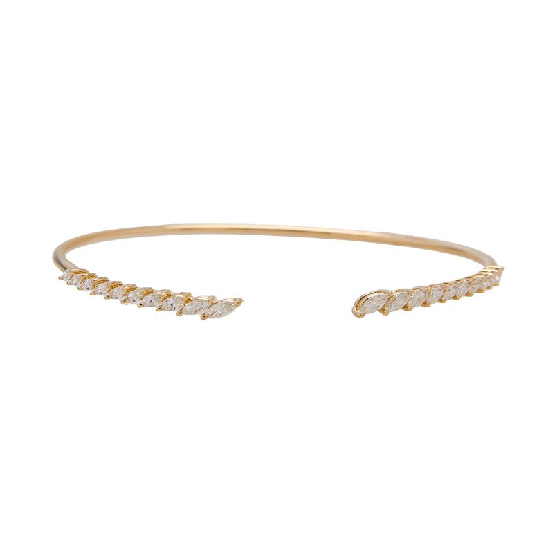 Pulsera Oro Amarillo 18kt Diamantes 1,14 Qts | Danielle Costantini-0