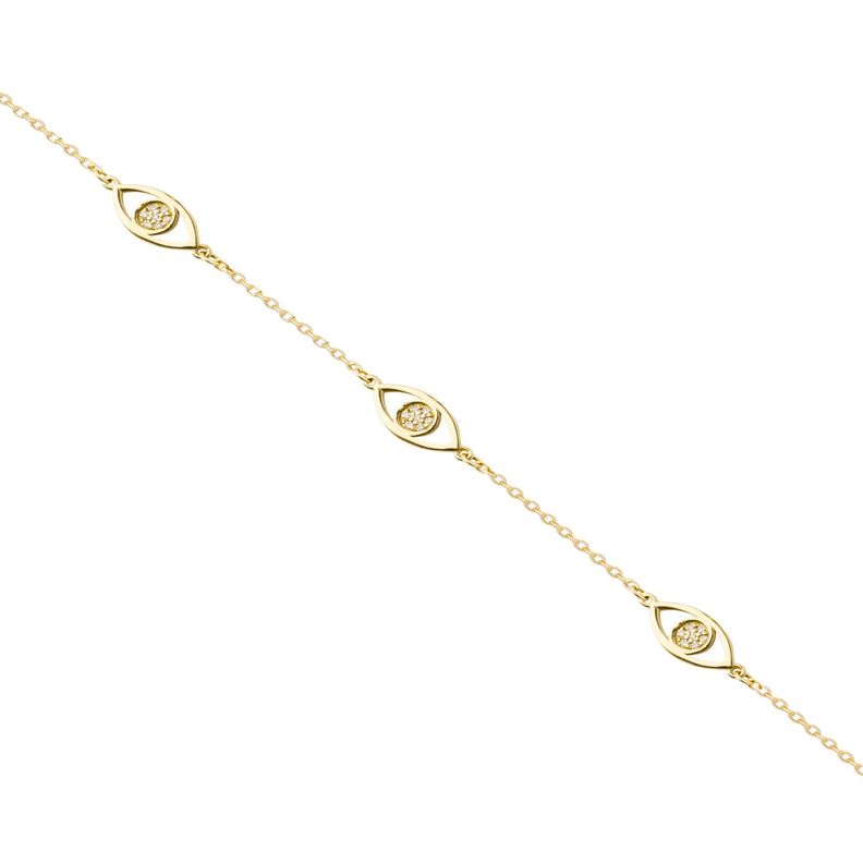 Pulsera Oro Amarillo 18kt Diamantes 4 Pts SI/H-1