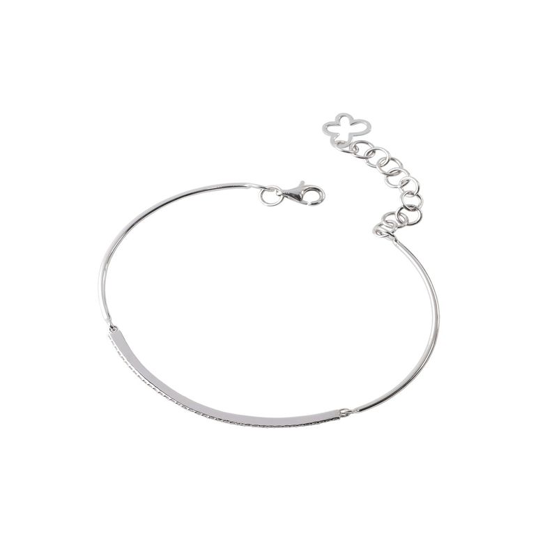 Pulsera Oro Blanco 18kt Diamantes 22 Pts SI/H-1