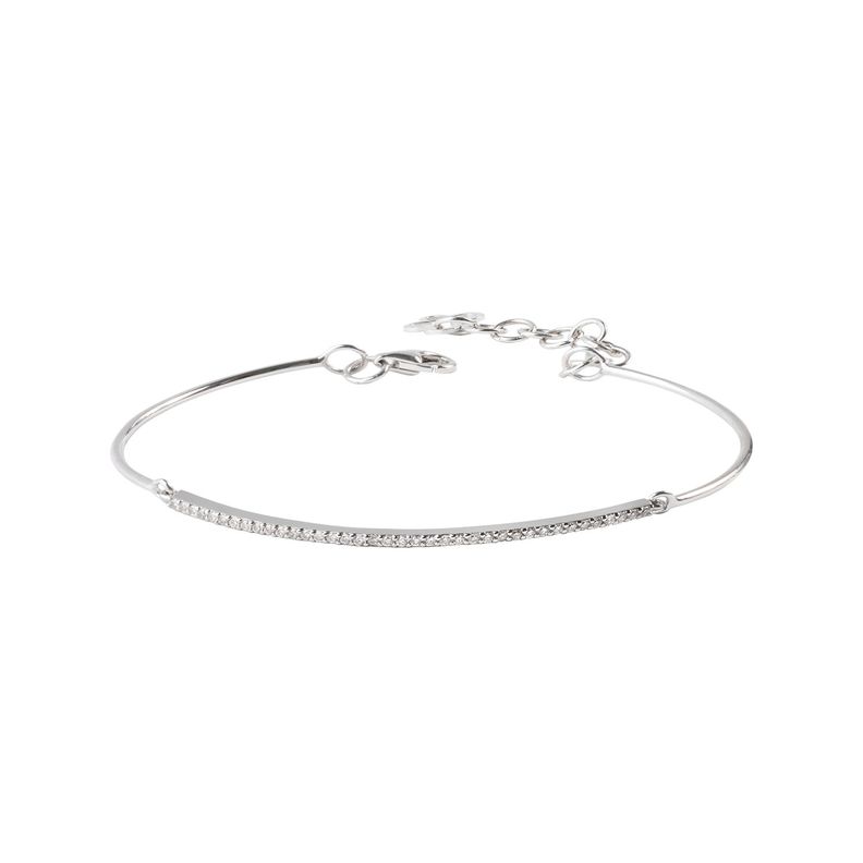 Pulsera Oro Blanco 18kt Diamantes 22 Pts SI/H-2