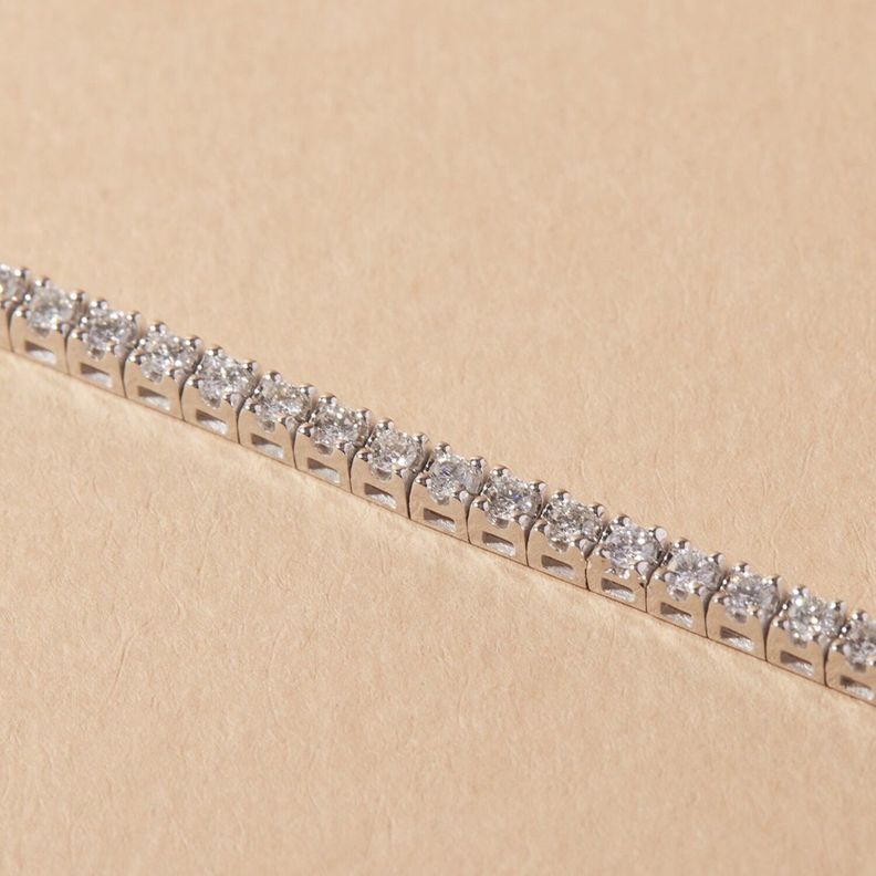 Pulsera Oro Blanco 18kt Diamantes 57 Pts | Danielle Costantini-2