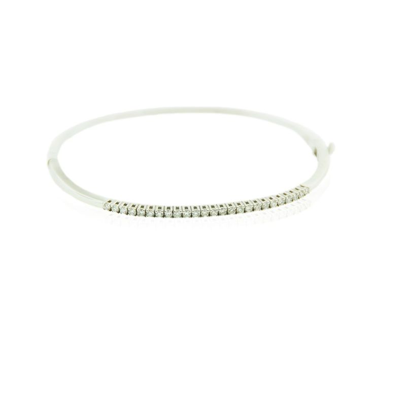 Pulsera Oro Blanco 18kt Diamantes 51 Pts-0