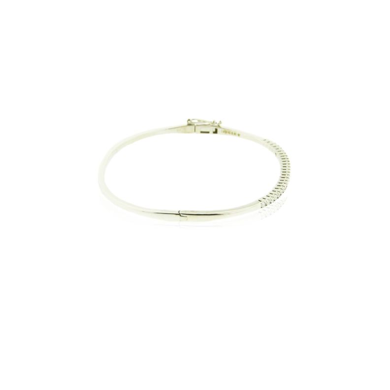 Pulsera Oro Blanco 18kt Diamantes 51 Pts-1
