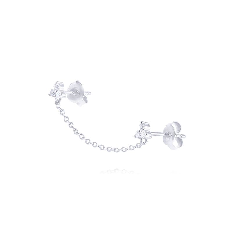 Piercing de Plata Esterlina 925 Flor colgantes-0
