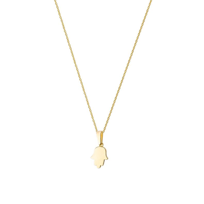Colgantes de Oro 18kt Modelo Mano Fátima-2