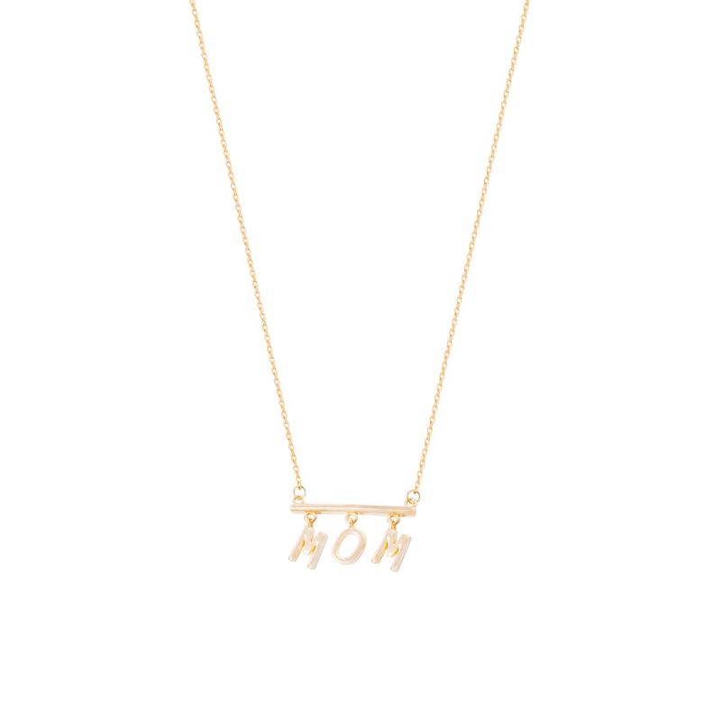 Collar Oro Amarillo 18kt MOM-0