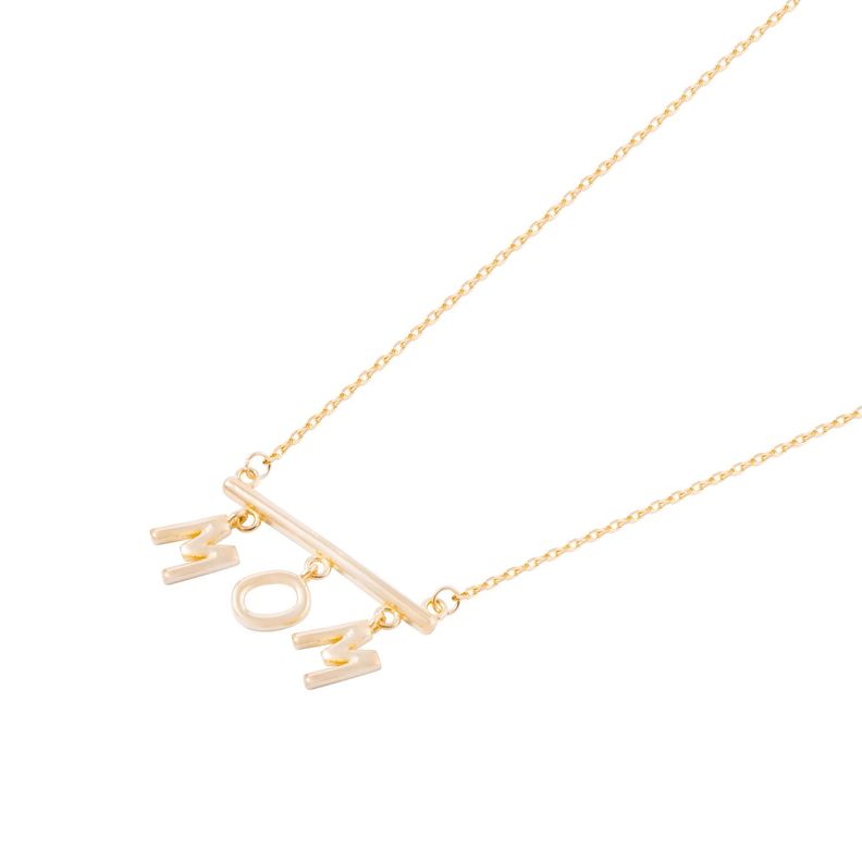 Collar Oro Amarillo 18kt MOM-1