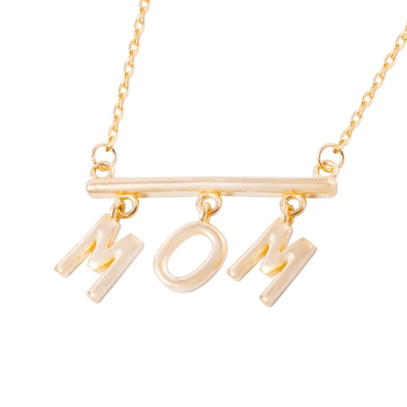 Collar Oro Amarillo 18kt MOM-2