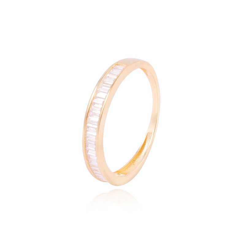 Anillo Compromiso de Oro 18Kt Circón Prince-0