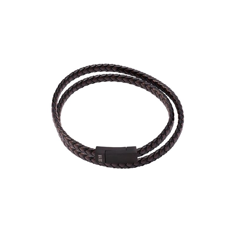 Pulsera de cuero Seth Feel-0