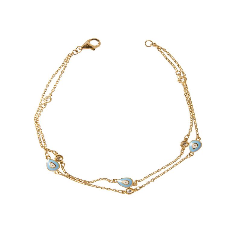 Pulsera Oro Amarillo 18kt Diamantes 12 Pts | Danielle Costantini-2