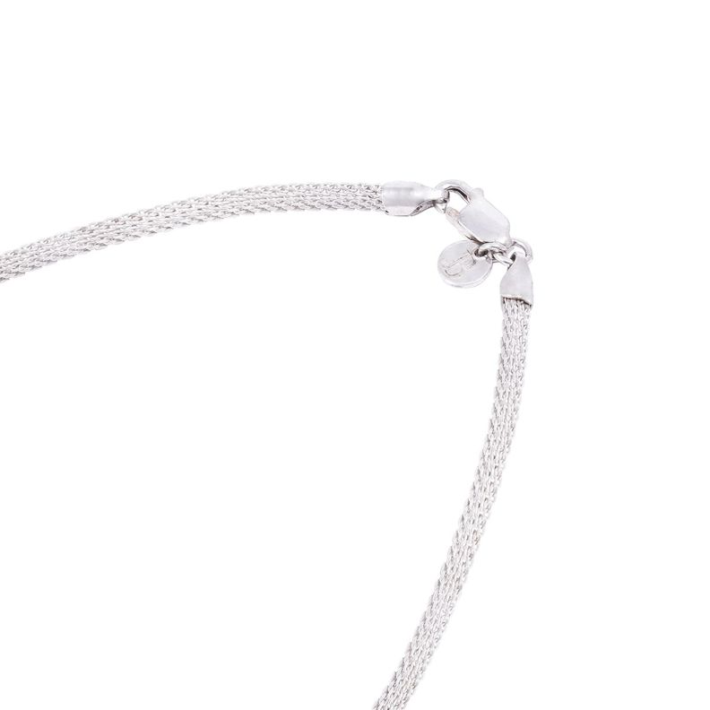 Cadena de Plata Esterlina 925 Diseño Serpiente-2