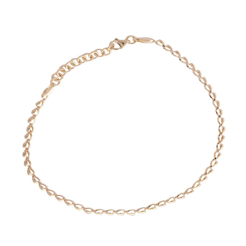 Pulsera de Oro 18kt Espiga Fina-0